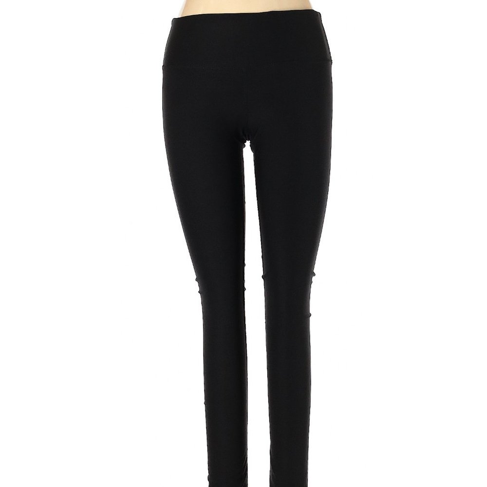 Reebok Solid Black Active Pants Size XS